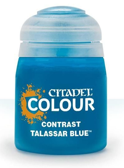 Games-Workshop Citadel Contrast Paint (Talassar Blue) - kontrastní barva - modrá