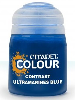 Games-Workshop Citadel Contrast Paint (Ultramarines Blue) - kontrastní barva - modrá