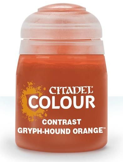Games-Workshop Citadel Contrast Paint (Gryph-hound Orange) - kontrastní barva - oranžová
