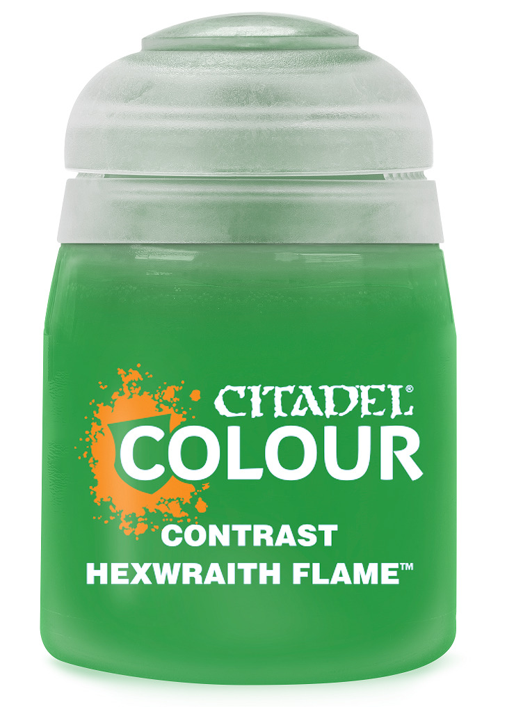 Games-Workshop Citadel Contrast Paint (Hexwraith Flame) - kontrastní barva - zelená 2022