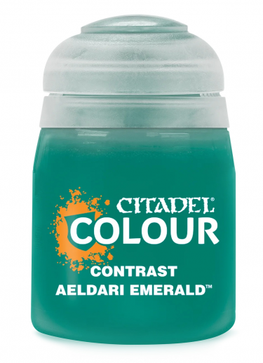 Citadel Contrast Paint (Aeldari Emerald) - kontrastní barva - zelená