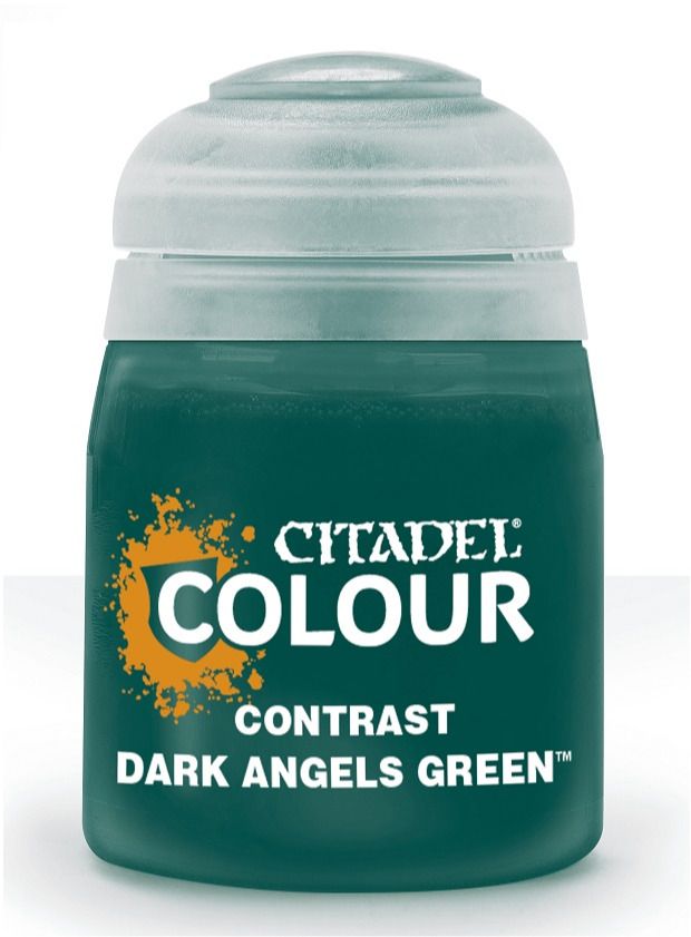 Games-Workshop Citadel Contrast Paint (Dark Angels Green) - kontrastní barva - zelená