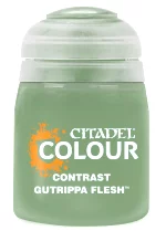 Citadel Contrast Paint (Gutrippa Flesh) - kontrastní barva - zelená
