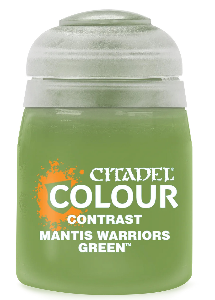 Games-Workshop Citadel Contrast Paint (Mantis Warriors Green) - kontrastní barva - zelená