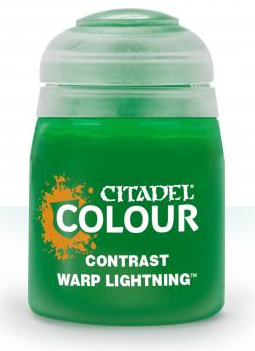 Games-Workshop Citadel Contrast Paint (Warp Lightning) - kontrastní barva - zelená