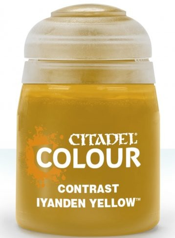 Games-Workshop Citadel Contrast Paint (Iyanden Yellow) - kontrastní barva - žlutá