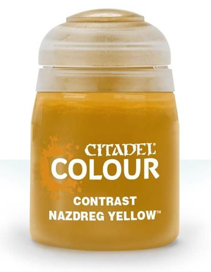 Games-Workshop Citadel Contrast Paint (Nazdreg Yellow) - kontrastní barva - žlutá