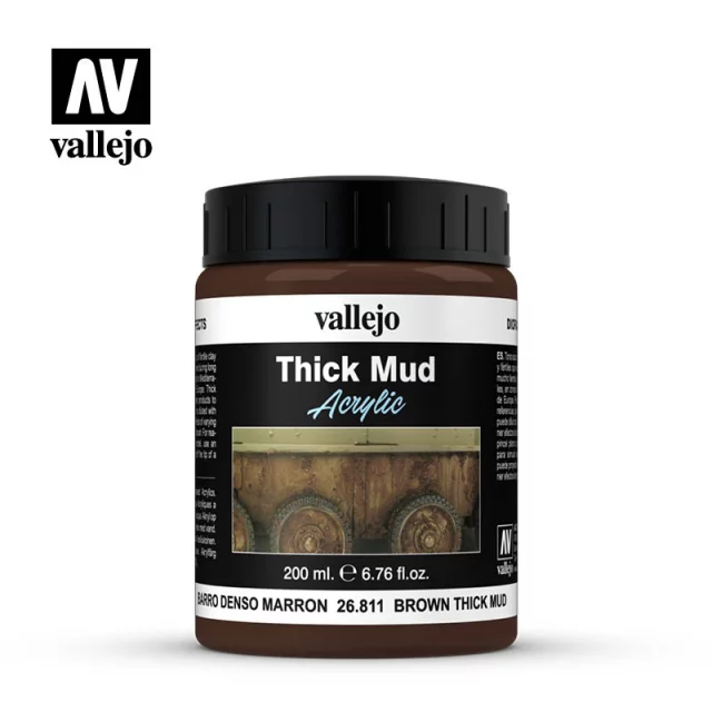Texturová barva - Brown Mud (Vallejo)