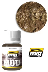 Texturová barva Mig Jimenez Ammo Splashes & Mud - Heavy Earth (1704)