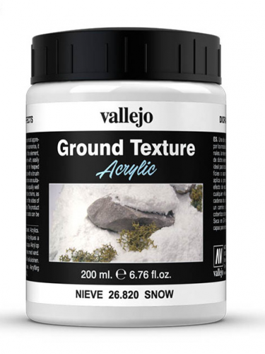 Texturová barva - Snow (Vallejo)