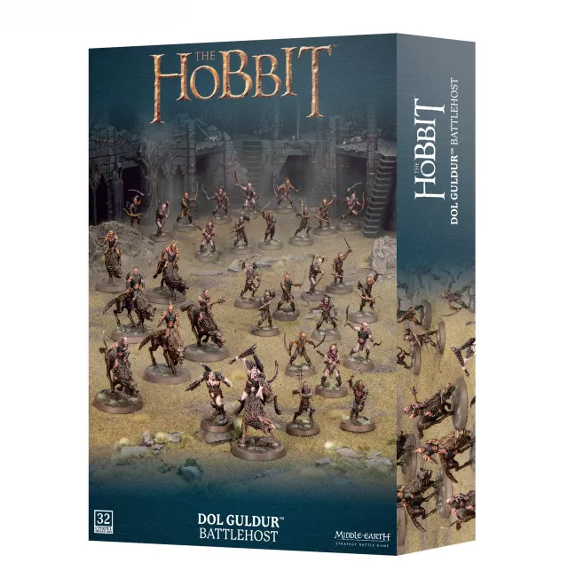 Desková hra The Hobbit - Middle-Earth Strategy Battle Game - Dol Guldur Battlehost (32 figurek) - Lord of the Rings