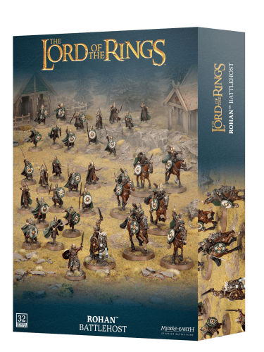 Desková hra The Hobbit - Middle-Earth Strategy Battle Game - Rohan Battlehost (32 figurek)