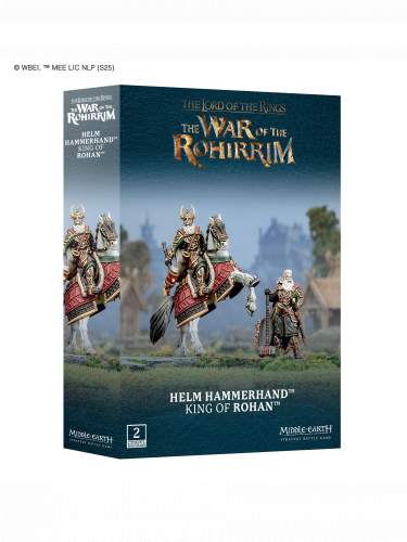 Desková hra The Lord of the Rings - Middle-Earth Strategy Battle Game: The War of the Rohirrim - King of Rohan (2 figurky)