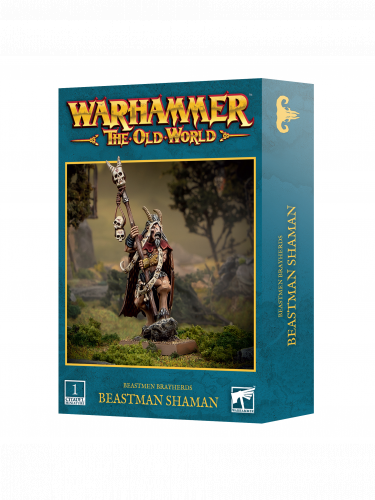 Warhammer The Old World - Beastmen Brayherds - Beastman Shaman (1 figurka)