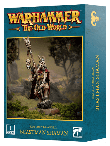 Warhammer The Old World - Beastmen Brayherds - Beastman Shaman (1 figurka)
