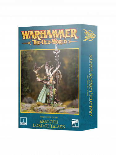 Warhammer The Old World - Wood Elf Realms - Araloth Lord of Talsyn (1 figurka)