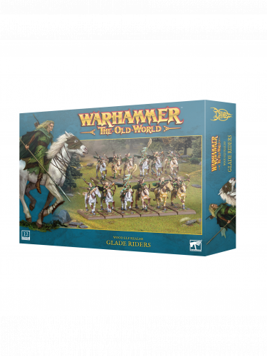 Warhammer The Old World - Wood Elf Realms - Glade Riders (12 figurek)