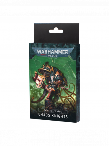 W40k: Chaos Knights Datacards (2025)