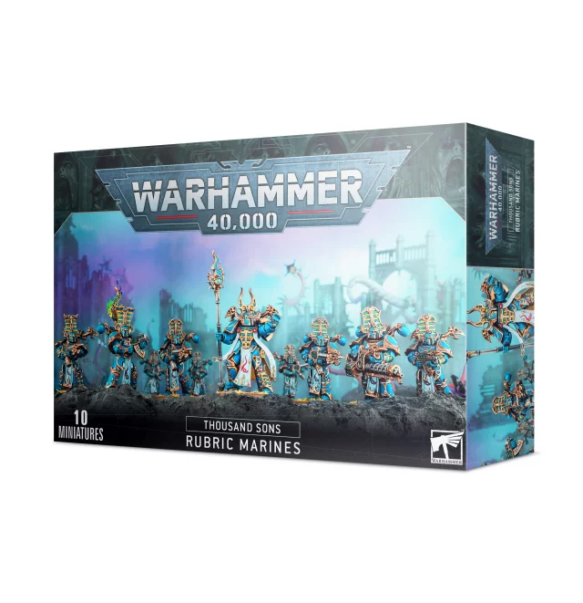 W40k: Thousand Sons - Rubric Marines