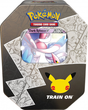 Karetní hra Pokémon TCG: Celebrations - Dark Sylveon V Tin