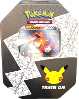 Karetní hra Pokémon TCG: Celebrations - Lances Charizard V Tin