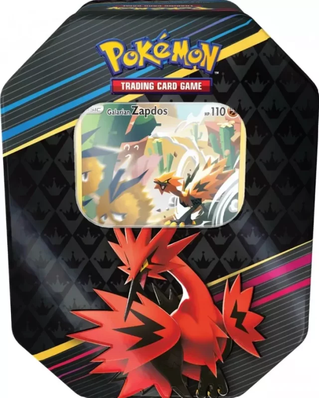 Karetní hra Pokémon TCG - Crown Zenith Tin - Zapdos