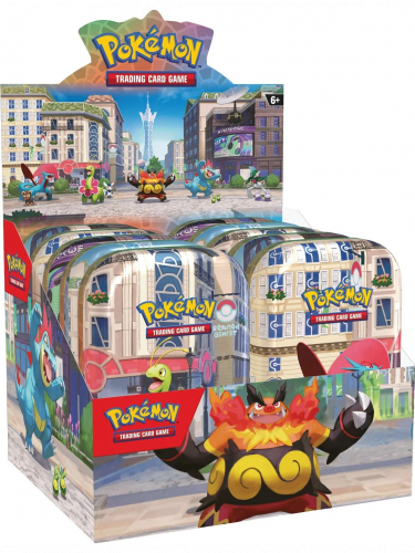Karetní hra Pokémon TCG - Lumiose City Mini Tin Display (10 ks)