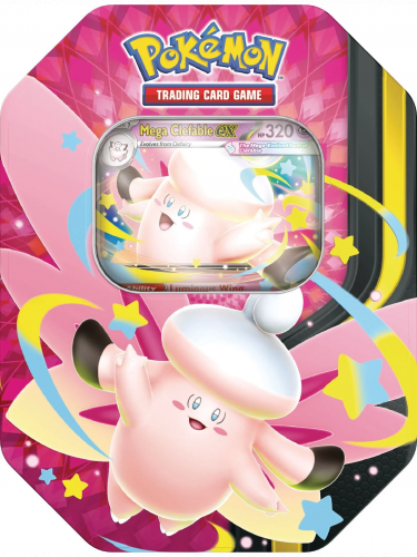 Karetní hra Pokémon TCG - Mega Clefable ex Tin