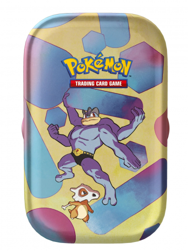 Karetní hra Pokémon TCG: Scarlet & Violet 151 - Mini Tin: Machamp & Cubone