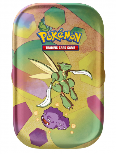 Karetní hra Pokémon TCG: Scarlet & Violet 151 - Mini Tin: Scyther & Weezing