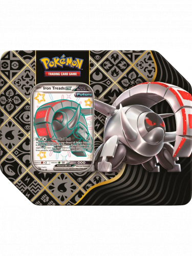 Karetní hra Pokémon TCG: Scarlet & Violet Paldean Fates Premium Tin - Iron Treads ex