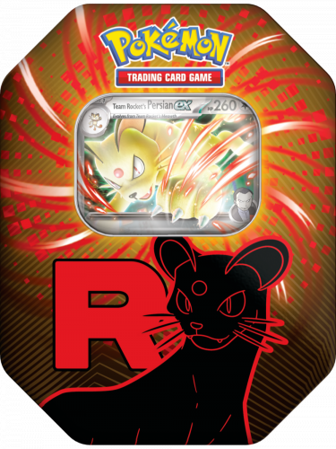 Karetní hra Pokémon TCG - Team Rocket Tin (Persian)
