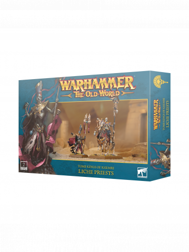 Warhammer The Old World - Tomb Kings of Khemri - Liche Priests (2 figurky)