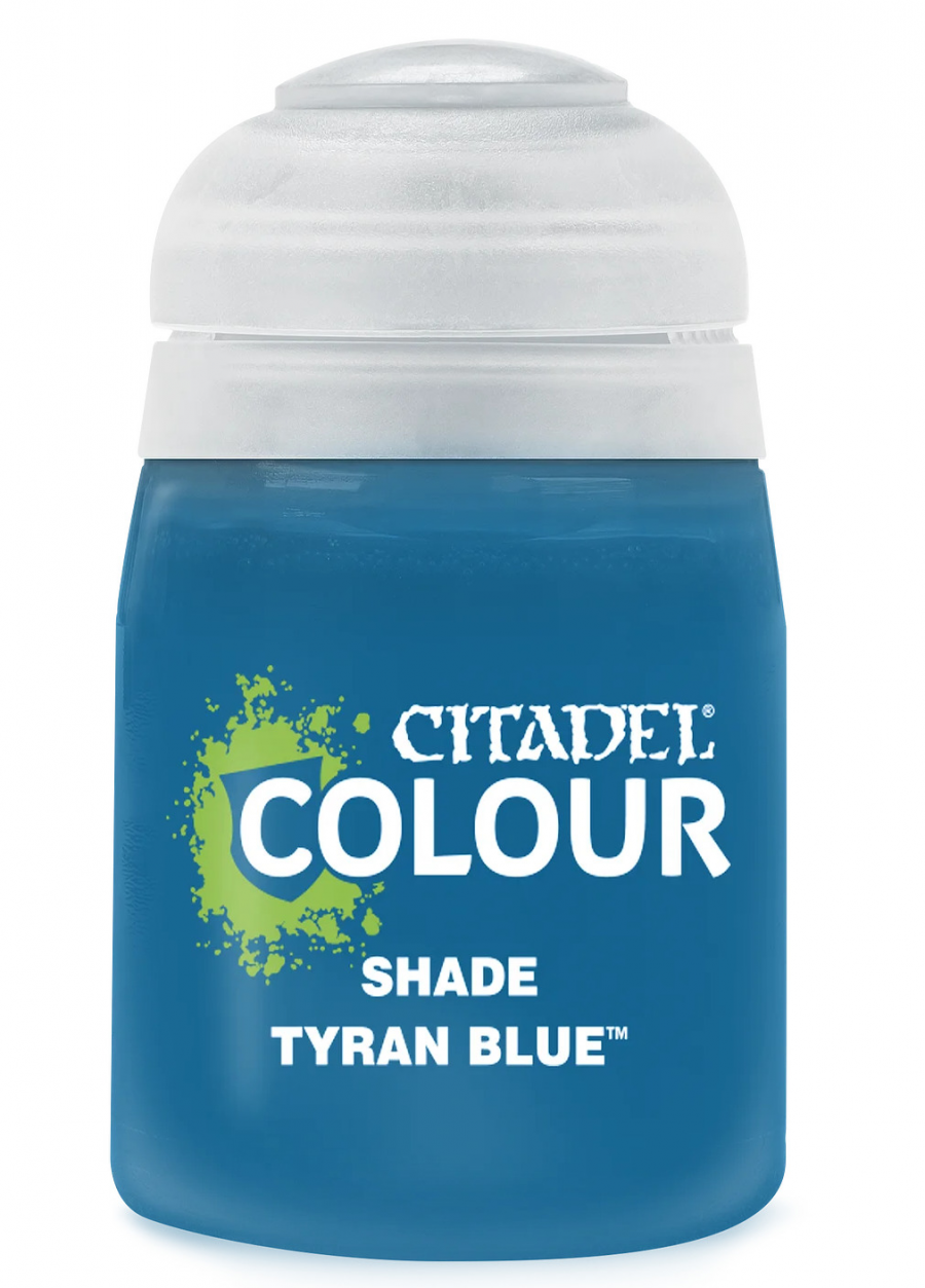 Games-Workshop Citadel Shade (Tyran Blue) - tónová barva, modrá