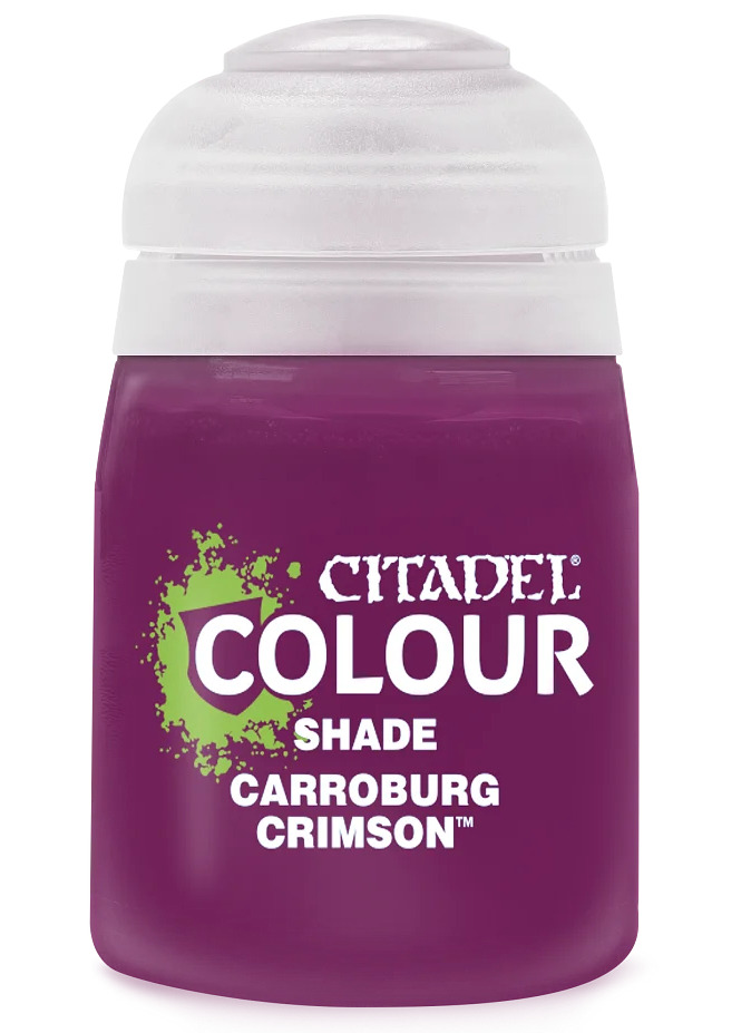 Games-Workshop Citadel Shade (Carroburg Crimson) - tónová barva, purpurová 2022