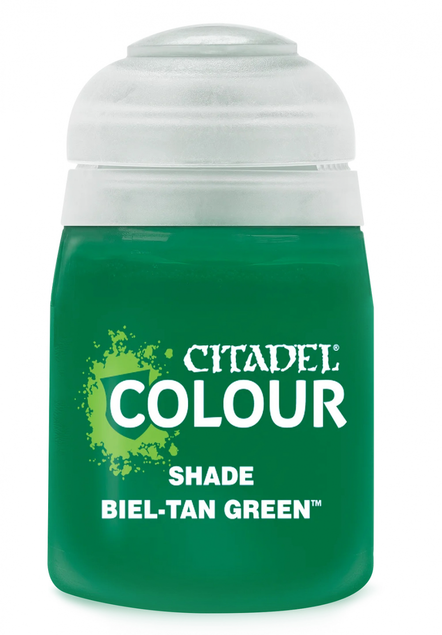 Games-Workshop Citadel Shade (Biel-tan Green) - tónová barva, zelená 2022