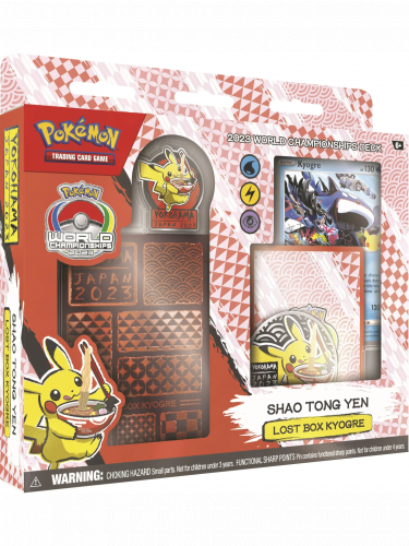Karetní hra Pokémon TCG - Lost Box Kyogre World Championships Deck 2023 (Shao Tong Yen)