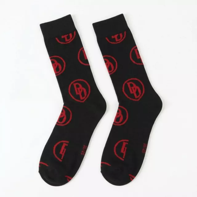 Dárková sada Marvel - Daredevil (tričko, odznaky, nášivky, ponožky) (velikost XL) - Nášivka