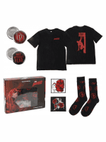 Dárková sada Marvel - Daredevil (tričko, odznaky, nášivky, ponožky) (velikost XL)