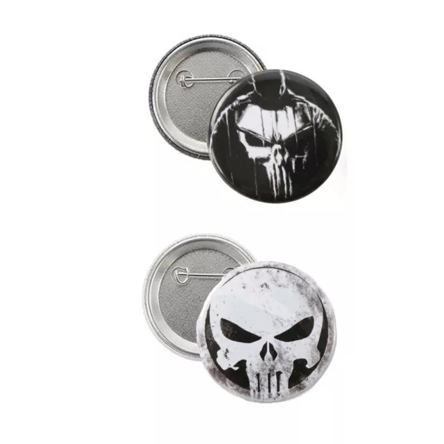 Dárková sada Marvel - Punisher (tričko, odznaky, nášivky, ponožky) (velikost XL) - Nášivka