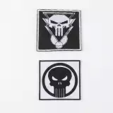 Dárková sada Marvel - Punisher (tričko, odznaky, nášivky, ponožky) (velikost XL) - Nášivka