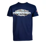 Tričko American Truck Simulator - Modré s logem