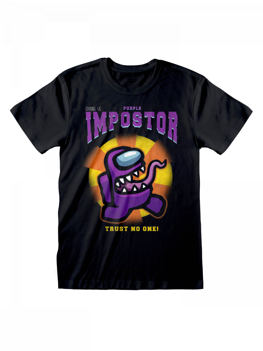 Heroes Tričko Among Us - Purple Impostor (velikost L)