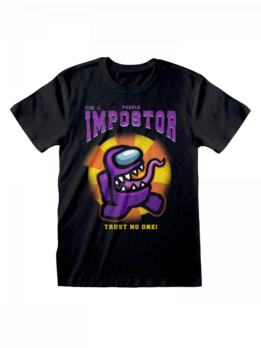 Heroes Tričko Among Us - Purple Impostor (velikost S)