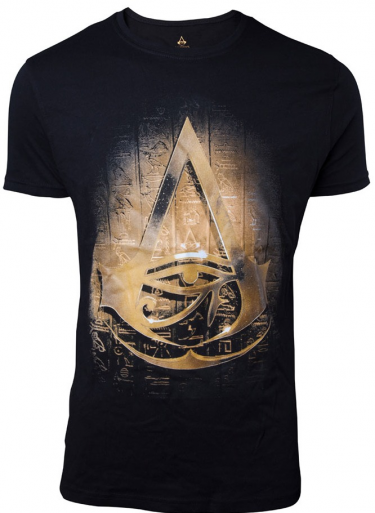 Tričko Assassins Creed: Origins -  Hieroglyphics Crest