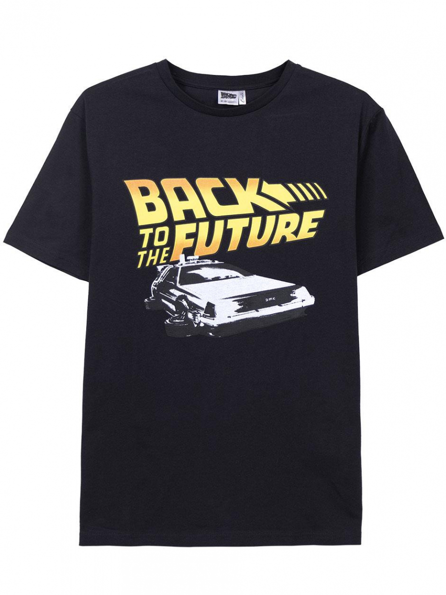 Cerdá Tričko Back to the Future - DeLorean (velikost M)
