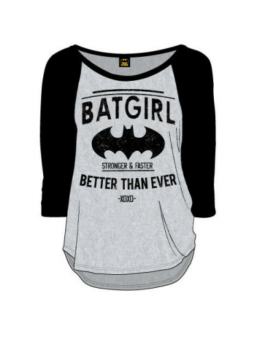 Tričko Batgirl - dámské s dlouhým rukávem XXL