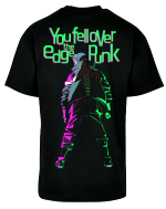 Tričko Cyberpunk: Edgerunners - Neon Punk (Oversized)