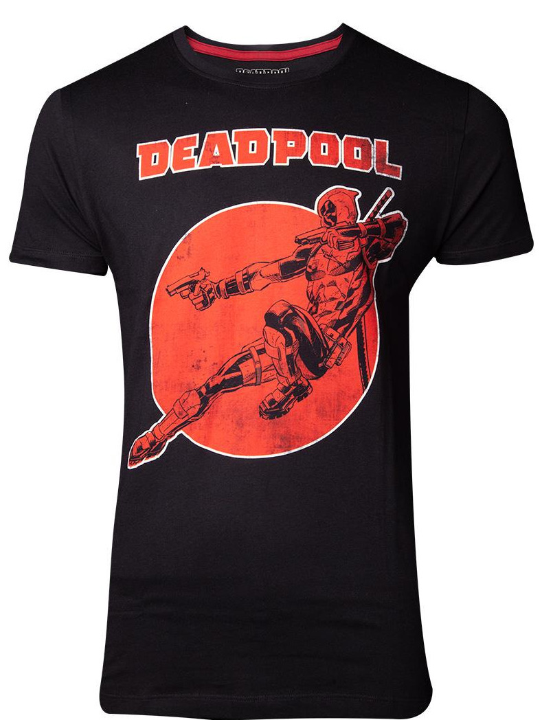 Difuzed Tričko Deadpool - Vintage (velikost S)