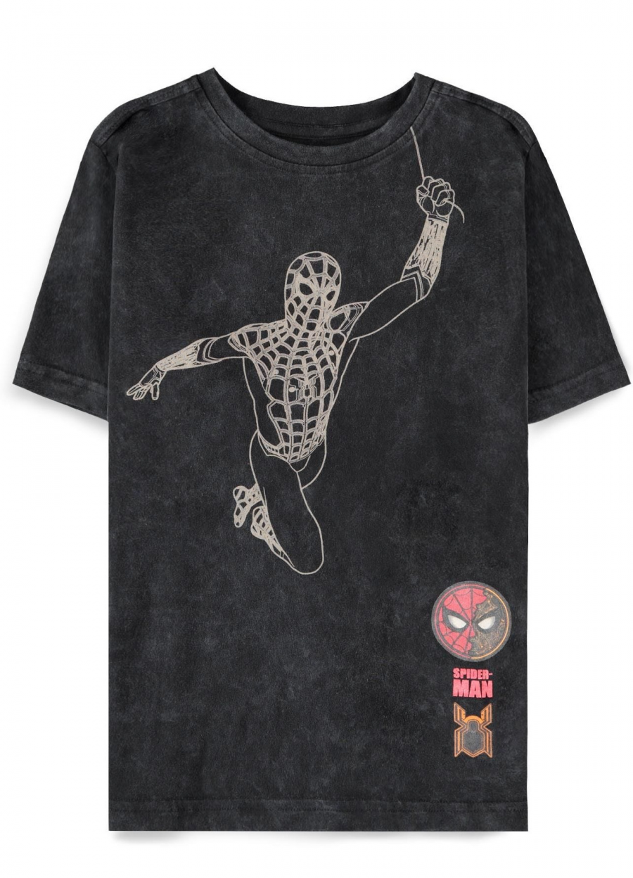 Difuzed Tričko dětské Spider-Man - Tie Dye (velikost 122/128)
